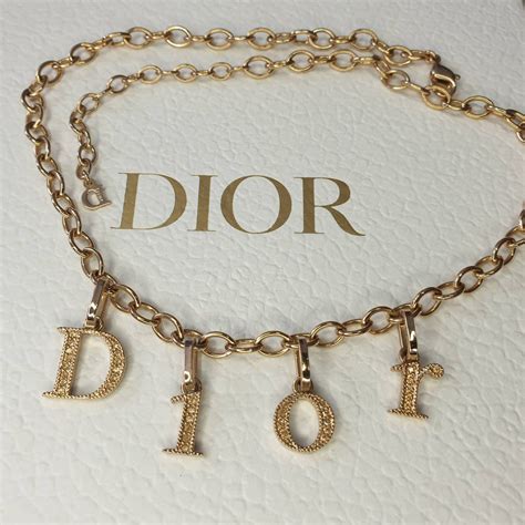 dior chaine|dior chain necklace.